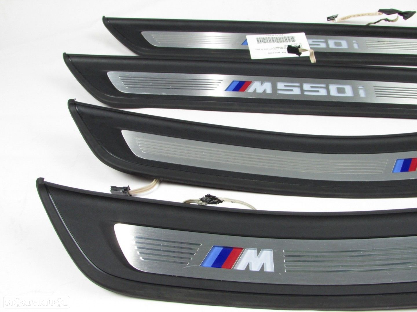 Conjunto de rodapés Seminovo/ Original BMW 5 (G30, F90)/BMW 5 Touring (G31) 5147... - 2