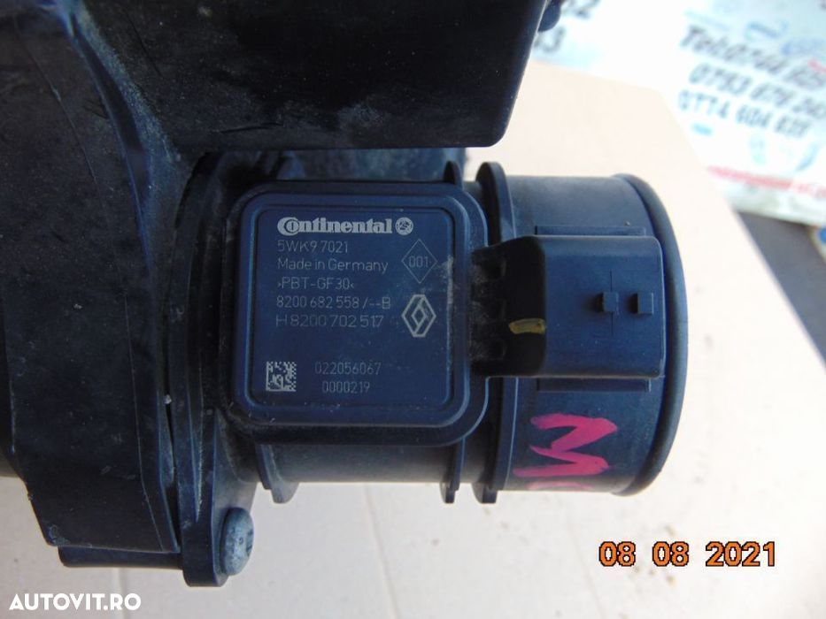 Carcasa filtru aer Logan 2013-2020 debitmetru aer MCV sandero Duster D - 2