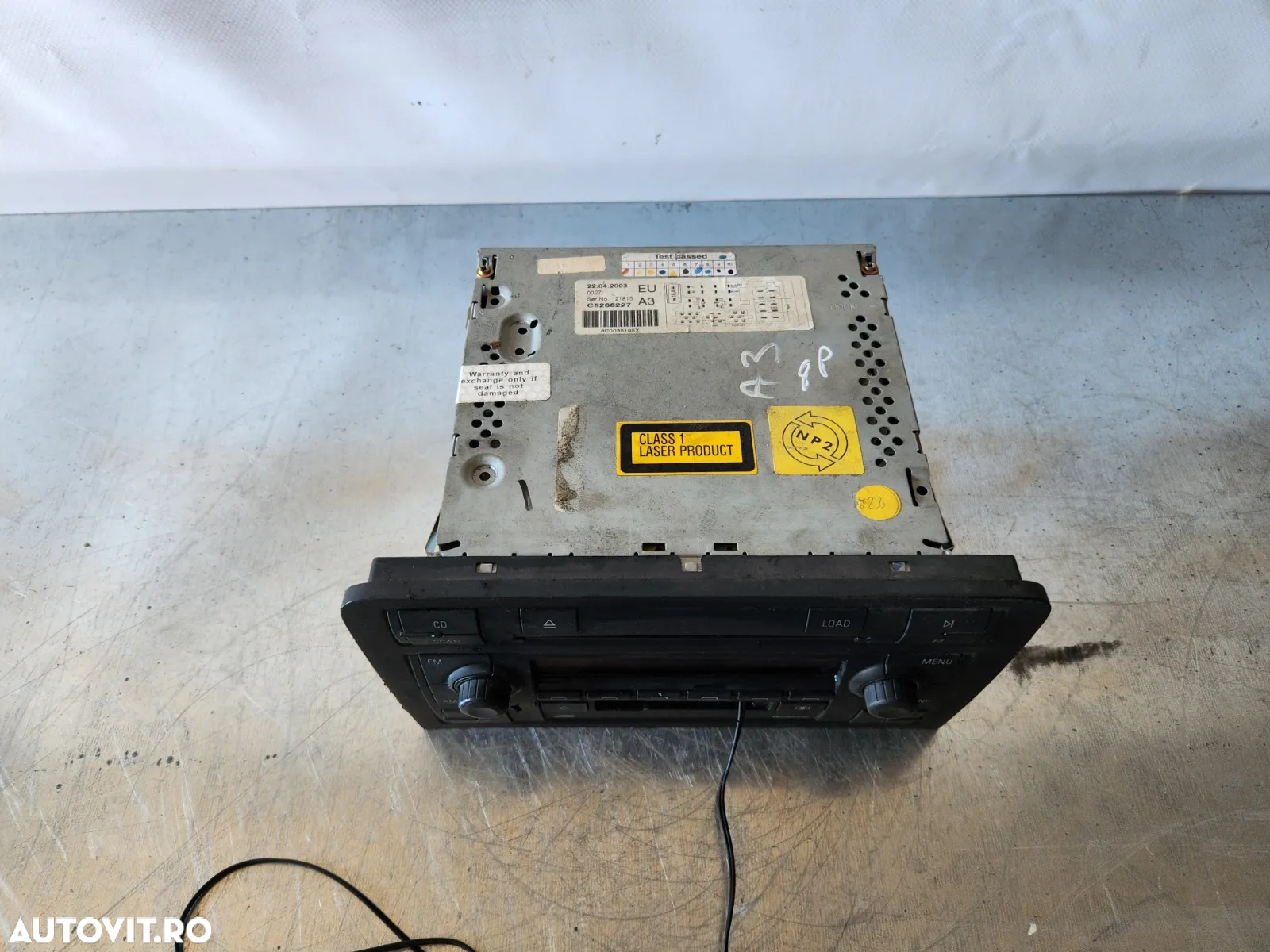 Radio Casetofon Audi A3 8P Cod 8PX - 6