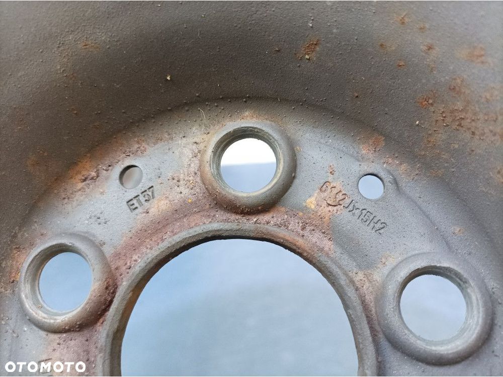 MERCEDES W124 FELGI STALOWE 6.5JX15 5X112 - 5