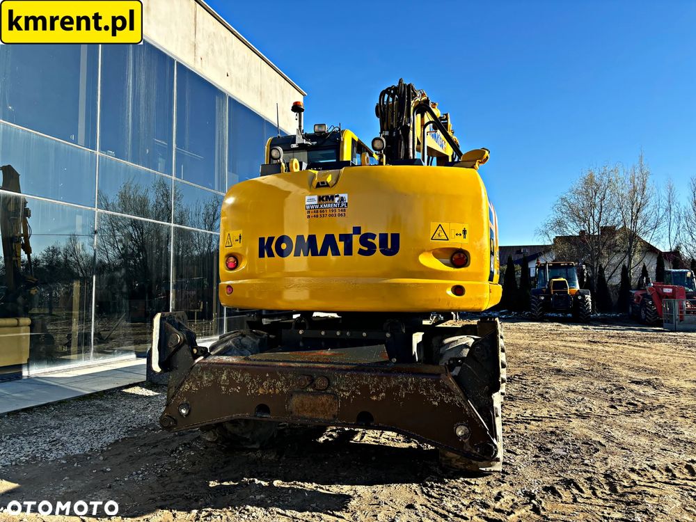 Komatsu PW 148-10 .| JCB JS 145 VOLVO EW 140 CAT LIEBHERR 313 314 315 - 12