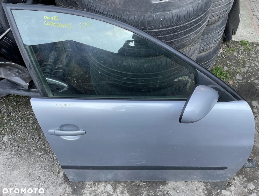 Drzwi Seat Ibiza III Cordoba II prawe przód LS7Y OE - 1