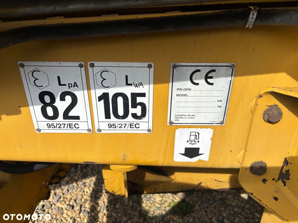 Caterpillar CAT 428C 2001r 4x4 perełka koparko ładowarka teleskop widły rekin - 24