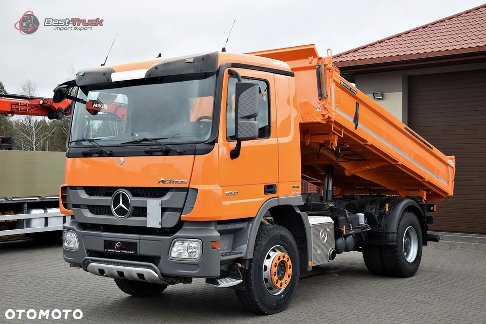 Mercedes-Benz ACTROS 1841 / 4X2 / KIPPER MEILLER S3 / EURO 5  /  DUŻY MOST / RESOR  P+T / - 3
