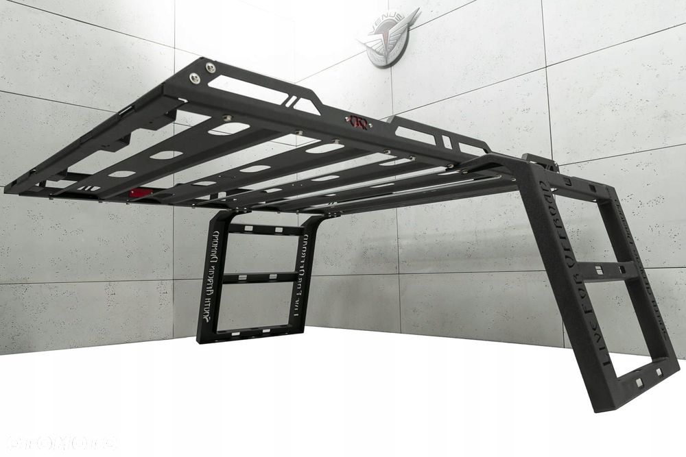 bagażnik dachowy z drabinką stal jeep wrangler jl 2018+ - 12