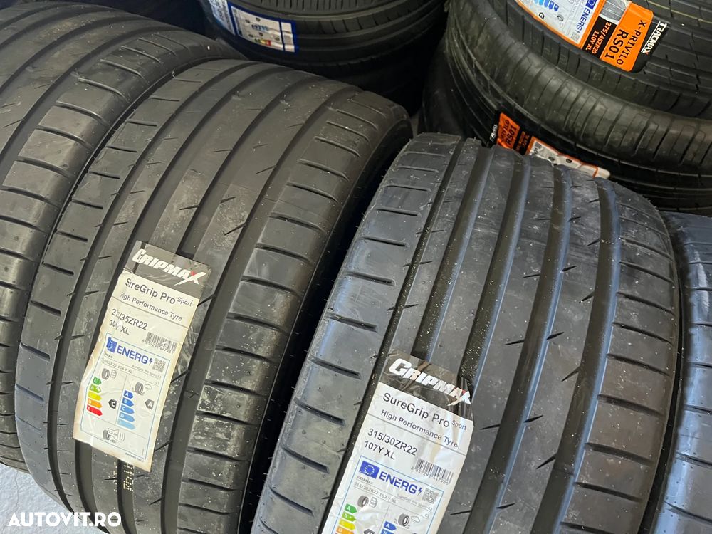 4 anvelope vara gripmax 275-35-22 si 315-30-22 BMW X5 X6 G05 G06 Cauciucuri vara 275-35-22-315-30-22 vara bmw - 4