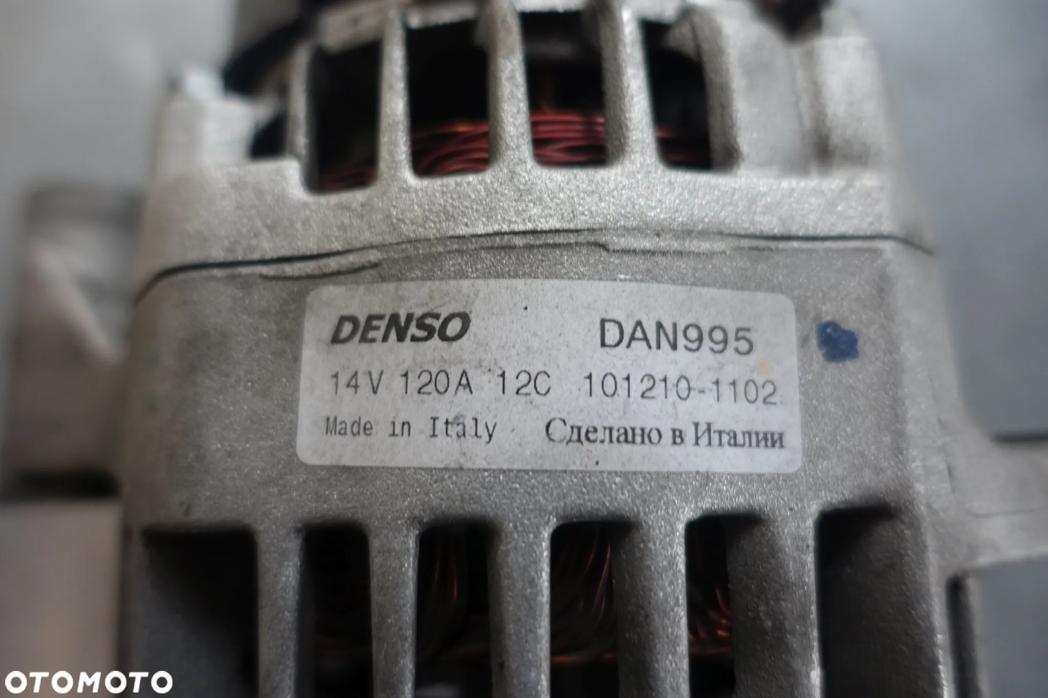 ALTERNATOR ALFA ROMEO 159 1.9 JTD 120A DENSO - 2