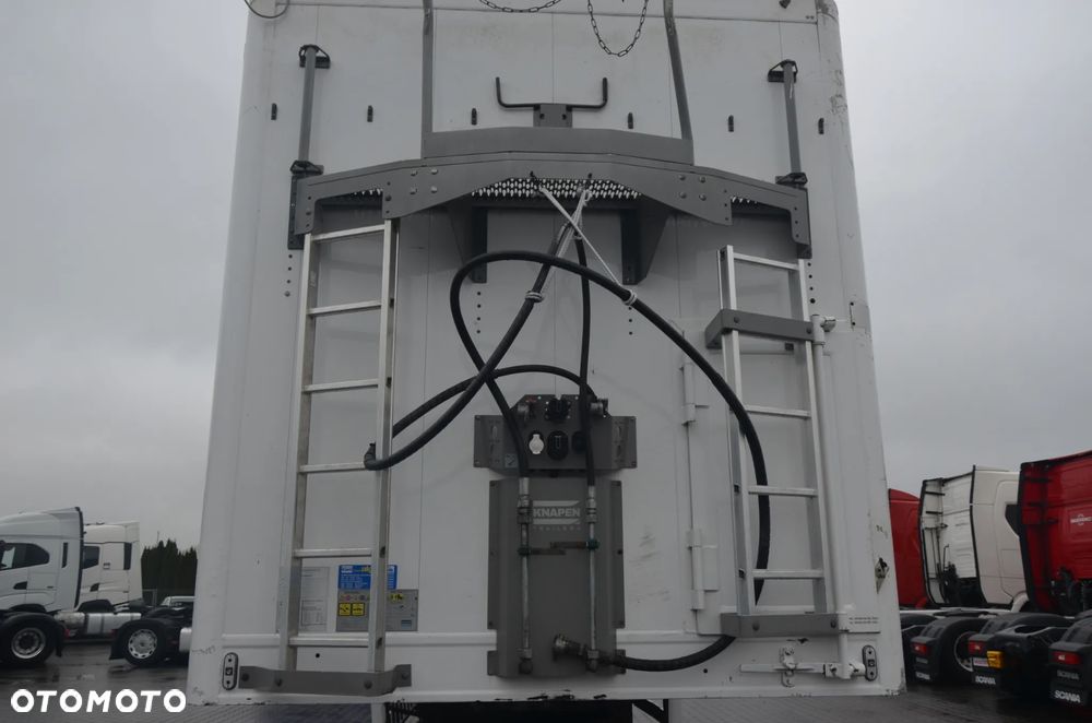 Knapen K100 / RUCHOMA PODŁOGA / WALKING FLOOR / OŚ PODNOSZONA / WABCO / DE 1082 - 10