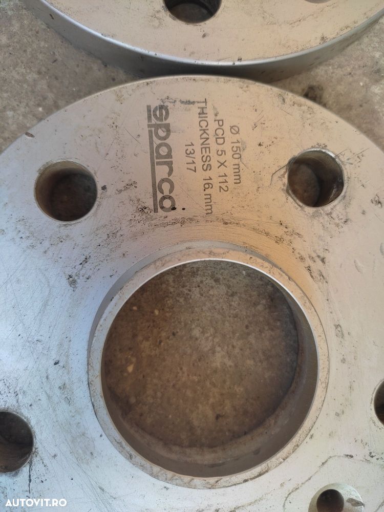 Set flanse distanțiere Sparco 5x112 - 5