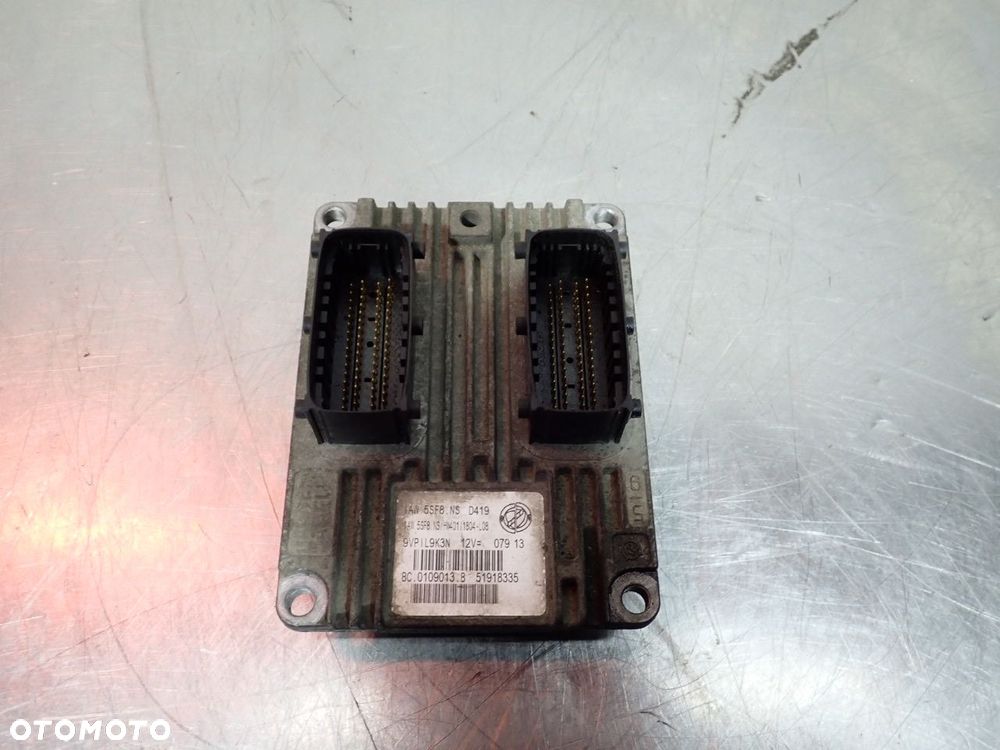 KOMPUTER SILNIKA FIAT PUNTO 1.2 51918335 - 1