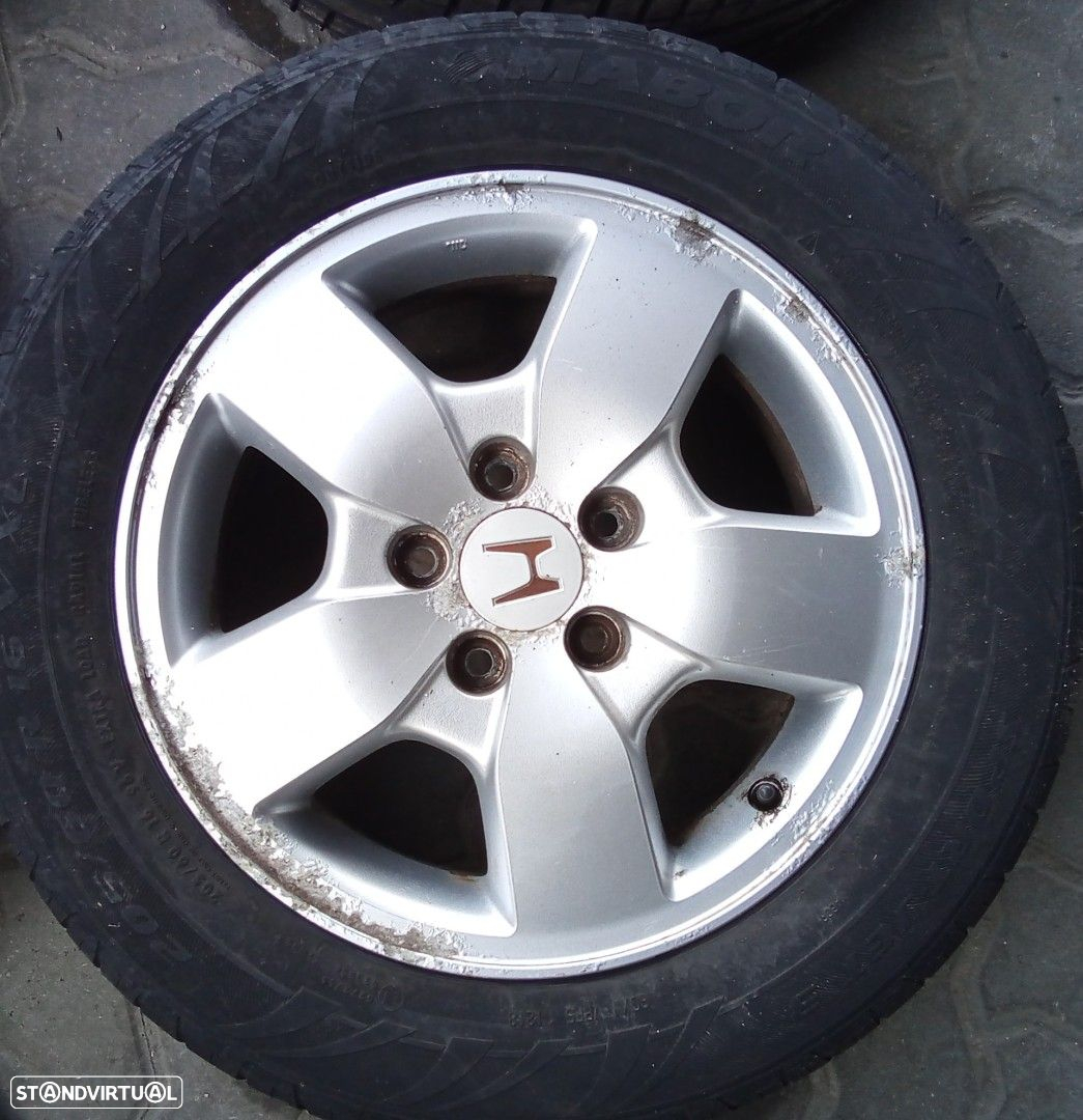 Jantes Honda HRV R16 205\60  furação 5x114.3 - 3
