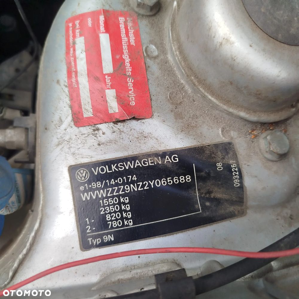 Volkswagen Polo 9N na części . - 8