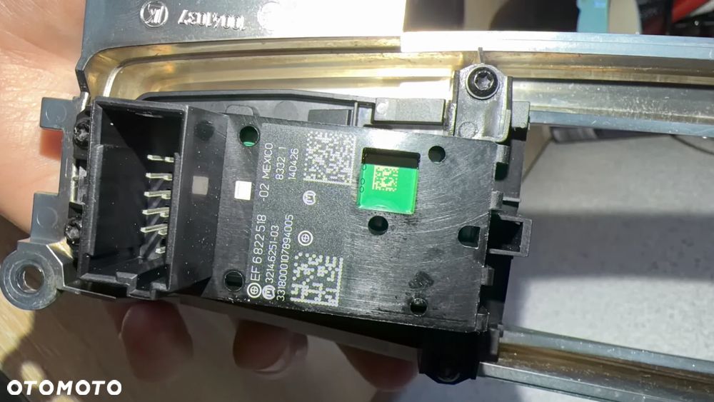BMW F06 F10 PANEL PRZYCISK HAMULCA RĘCZNEGO 6822518 - 2