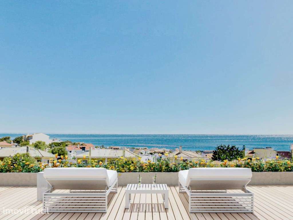 Moradia T4 com piscina e vista mar em Alvide, Cascais - Grande imagem: 5/24