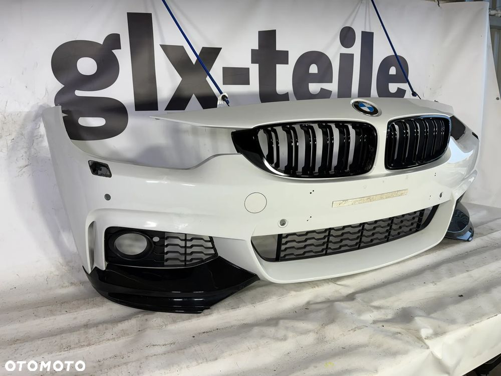 BMW 4 F32 F33 M Pakiet Zderzak Przód Przedni 4xPDC Sprysk Kolor:A300 13-17 - 5