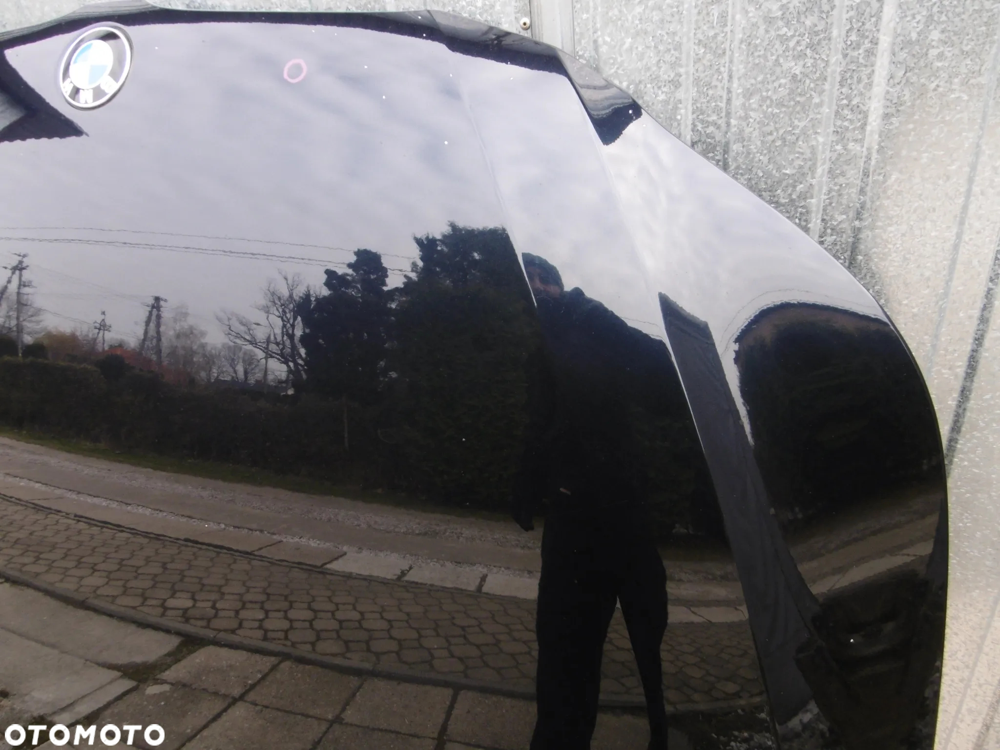 Maska przednia pokrywa silnika BMW e60 e61 416 carbonschwarz - 9