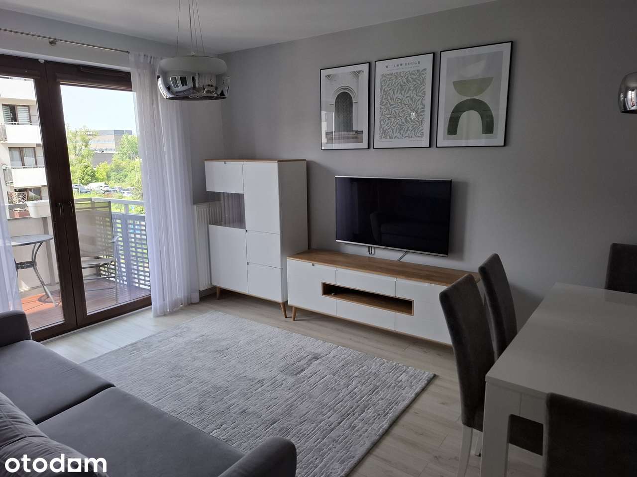3 pokoje, 2p + winda, umeblowane, 55m2, ul. Graniczna k. Factoria Park