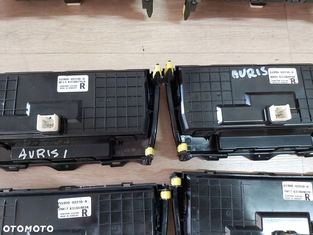 Toyota Auris I Panel nawiewu klimatyzacji 55900-02230 - 5