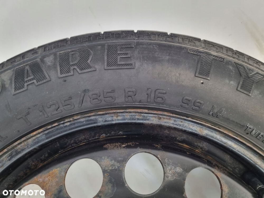KOŁO DOJAZDOWE Opel Vectra C Astra H dojazdówka 125/85 R16 2160115 5x110 - 16