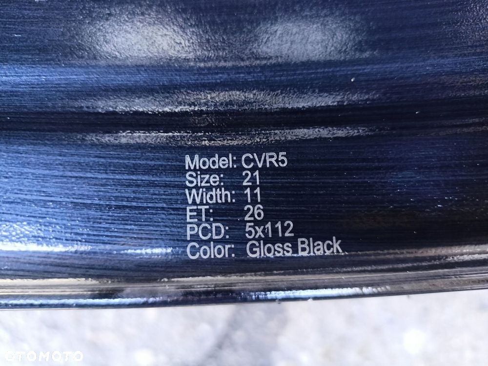 Felgi aluminiowe 21cali BMW M5 F90 M8 F91 F92 F93 Concaver CVR5 5x112 - 7