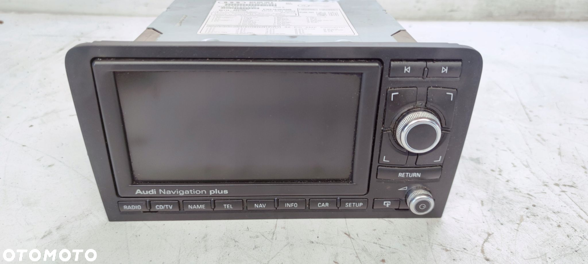RADIO AUDI NAVIGATION PLUS AUDI A3 8P0035192S *2* - 4