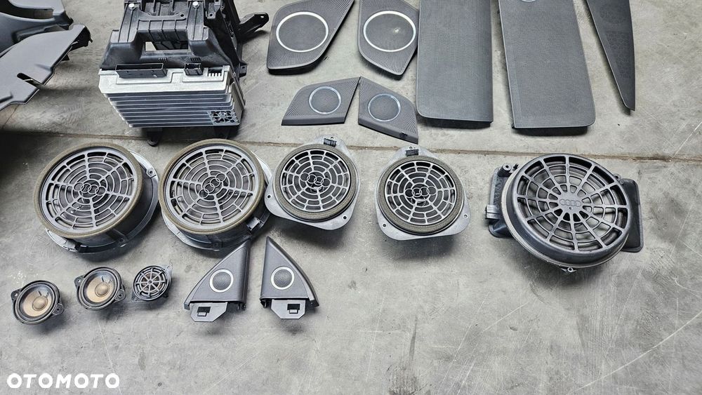 AUDI A5 8T B8 ZESTAW NAGŁOŚNIENIE BANGOLUFSEN KPL - 2