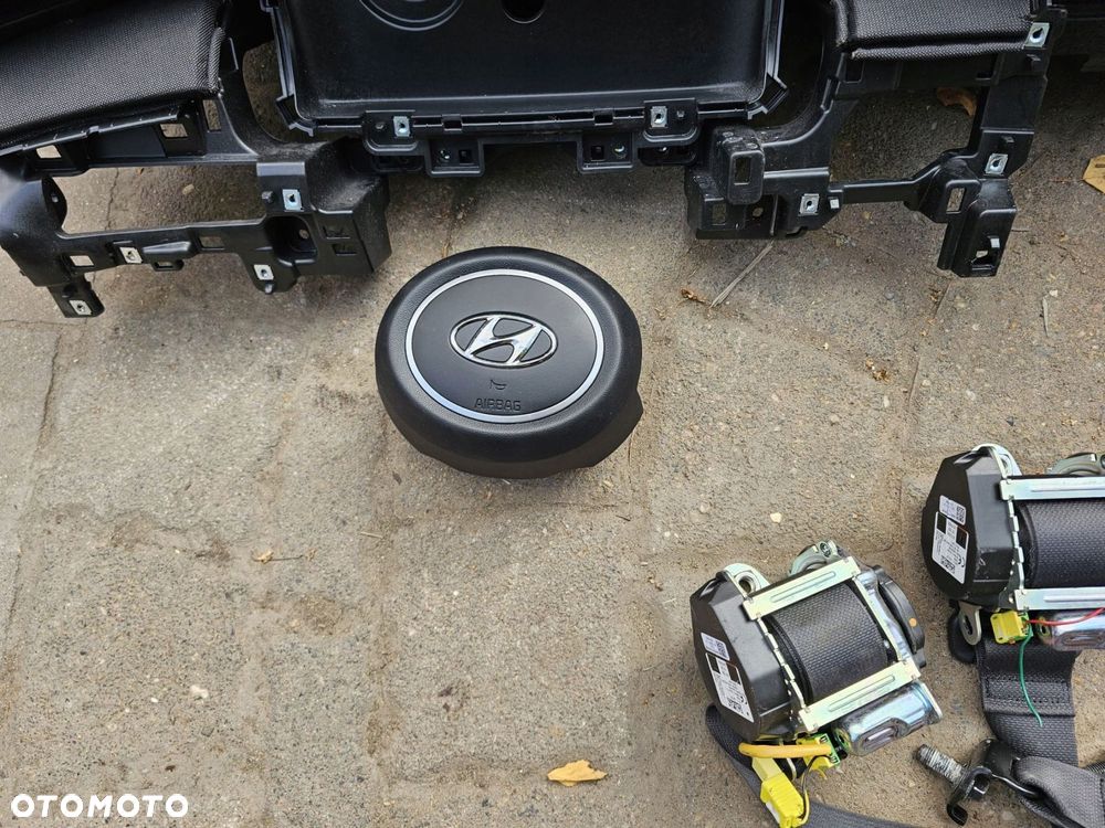 konsola airbag pasy komplet hyundai tucson iv - 3