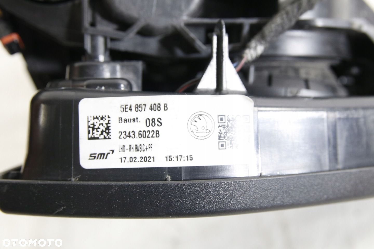 Lusterko stelaż R Praw 8pin Europa Oryginał Skoda Octavia IV 4 5e3 5e4 2020 - 5