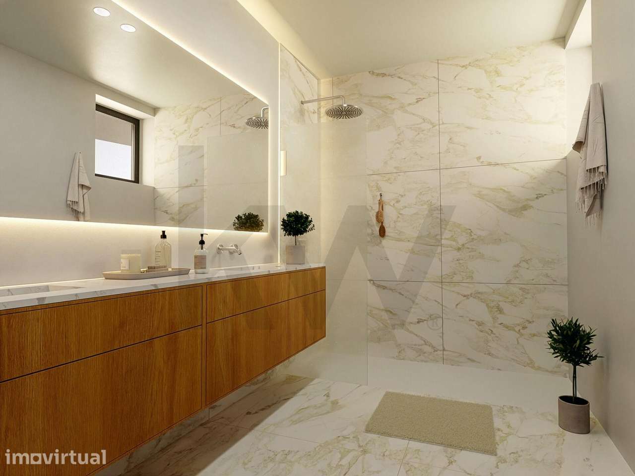Moradia Geminada T3 com 3 suítes, piscina privativa, ar-condicionado e - Grande imagem: 5/16