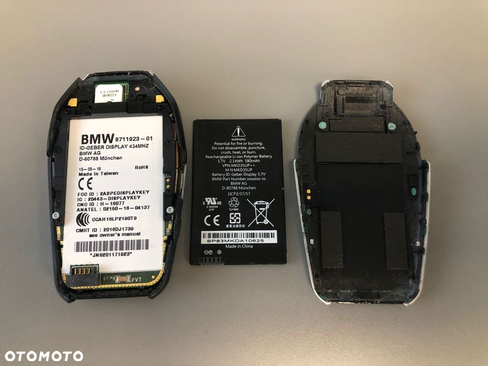 KLUCZYK DIGITAL KEY 8711923 BMW G32 G30 G11 ORYGINAŁ 434 MHZ 2018 - 5