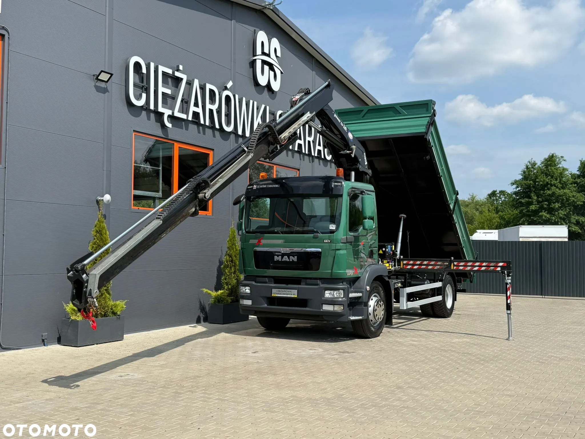 MAN TGM TGL TGS 18.250 // E5 // wywrotka 3-S + HDS HMF 1420 - K2 // budowlanka // energetyka //żuraw dzwig kran crane // Świeżo sprowadzony - 22