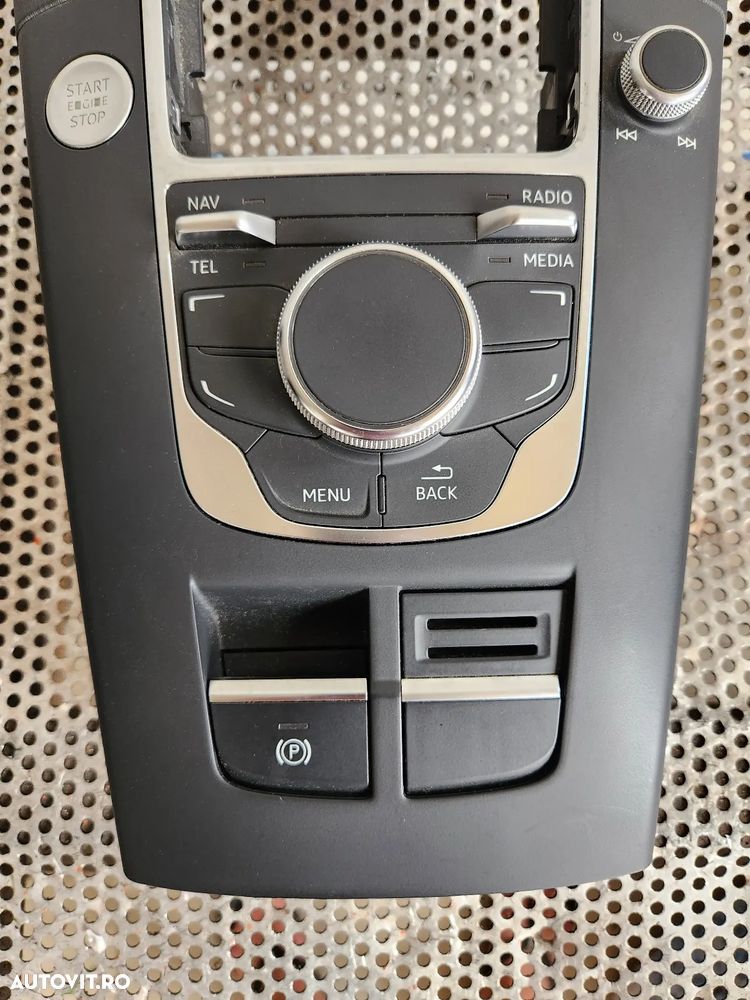 Condola Centrala Butoane MMI Audi A3 8V An 2013-2014-2015-2016-2017-2018-2019 Volan Stanga Europa C - 9