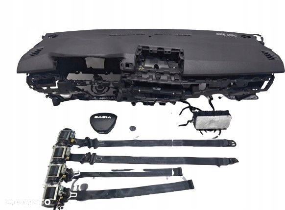komplet poduszki deska pas pasy dacia sandero 3 iii stepway lift - 1