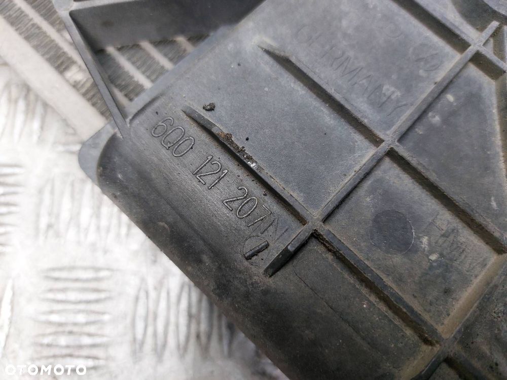 CHŁODNICE KOMPLET + WENTYLATOR SKODA FABIA I LIFT 1.4 TDI 6Q0121253R - 4