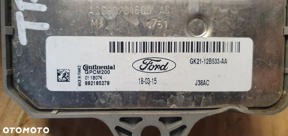 Przekaźnik świec żarowych Ford Transit Custom MK8 Lift 2.0 TDCI GK21-12B533-AA - 5