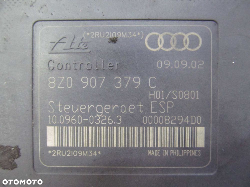 AUDI A2 00-05 POMPA ABS 8ZO614517E 8Z0907379C - 2