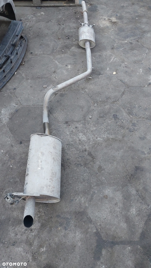 Wydech kompletny tłumik środkowy końcowy Renault Kangoo I FL Lift 1.5 DCI 98-08