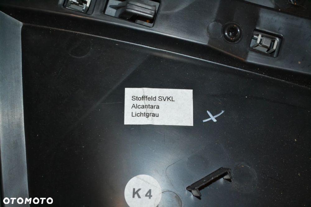 AUDI A5 COUPE TAPICERKA BOCZKI DRZWI KOMPLET ALCANTARA POMORSKIE - 8