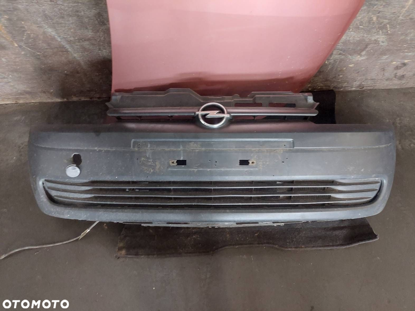 KOMPLETNY PRZÓD MASKA ZDERZAK LAMPY BELKA OPEL CORSA C Z591 - 6