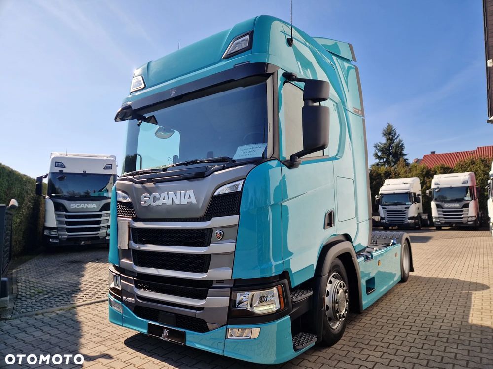 Scania R450 /MEGA/ADR AT/Klima Postojowa Automat Retarder Zabudowy Międzyosiowe/JVG Gliwice - 4