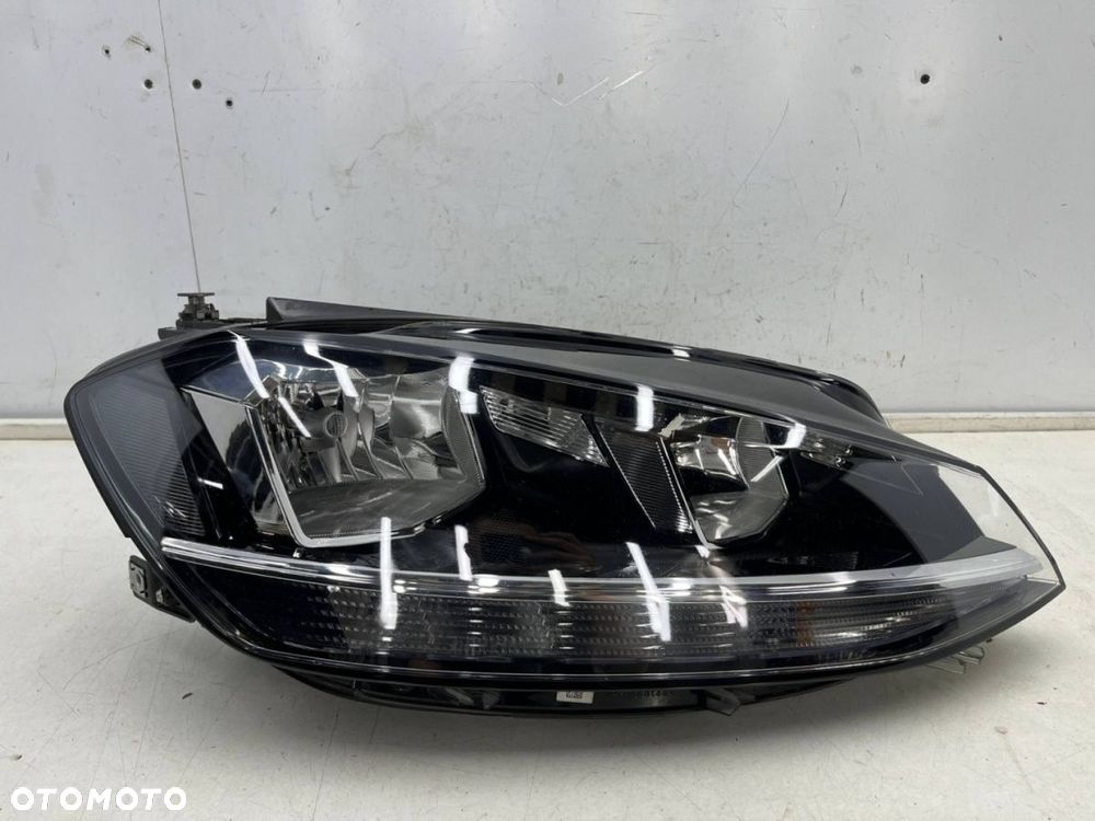 Lampa reflektor VW Golf VII 7 LIFT 16-20r. prawa przednia H7 H9 zwykła prawy przód EUROPA 5g1941006d - 1