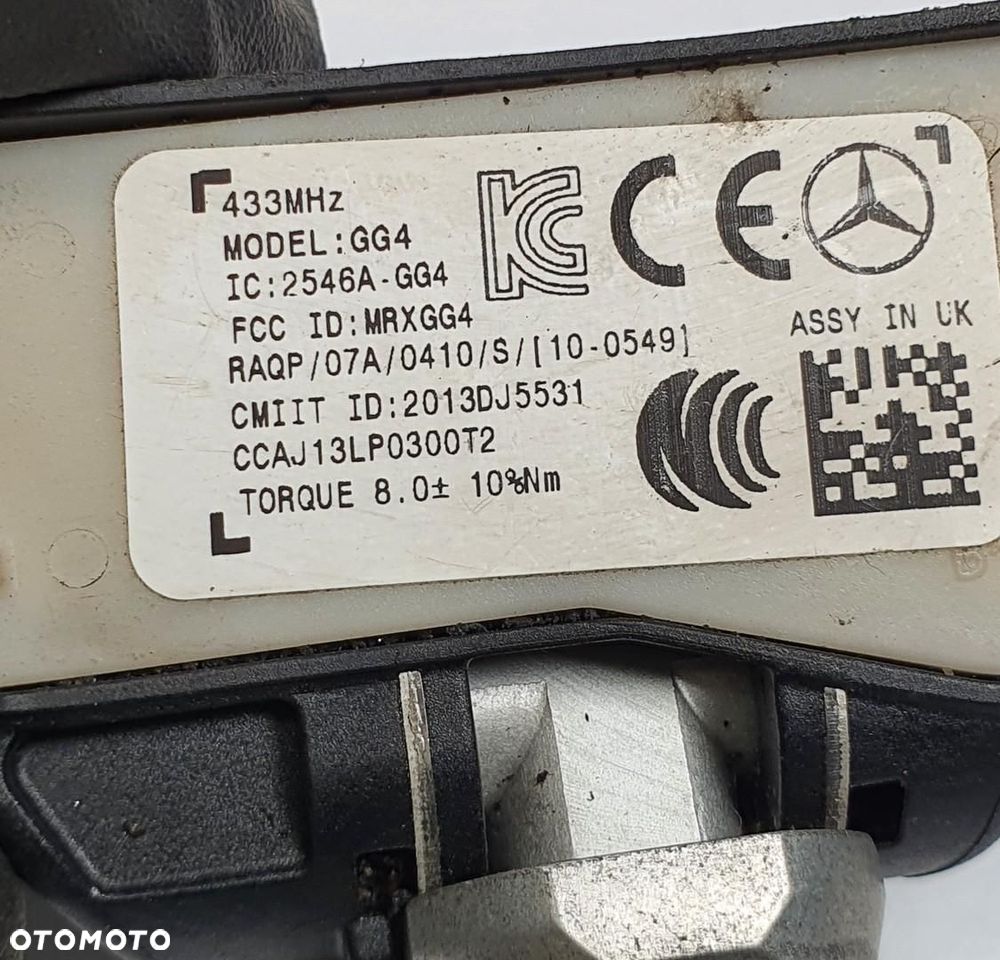 CZUJNIK CIŚNIENIA W OPONACH MERCEDES W246 A0009050030 - 3