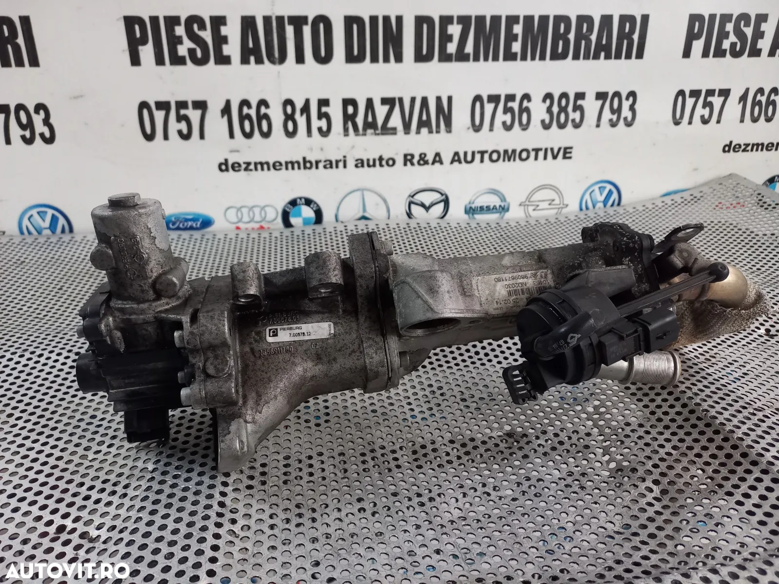 Supapa Valva Egr Racitor Gaze Egr Land Rover Range Rover Evoque Freelander Jaguar Citroen Peugeot 2 - 6