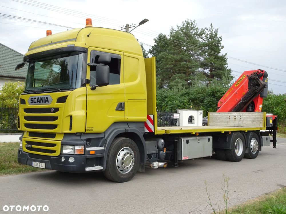 Scania R420 6x2 Palfinger PK 40002-EH z AdBlue sprowadzony z Niemiec oś Skrętna - 2