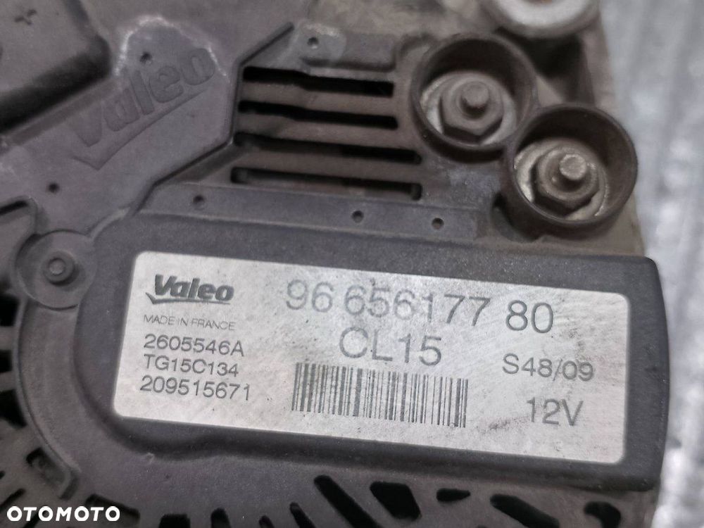 ALTERNATOR PEUGEOT 206 PLUS 9665617780  2605546A  TG15C134 1.4  HDI - 4