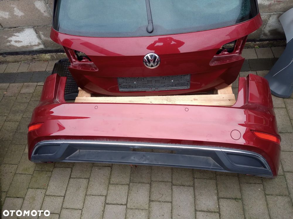 VW Golf 7 sportsvan zderzak tylny  LA3R - 1