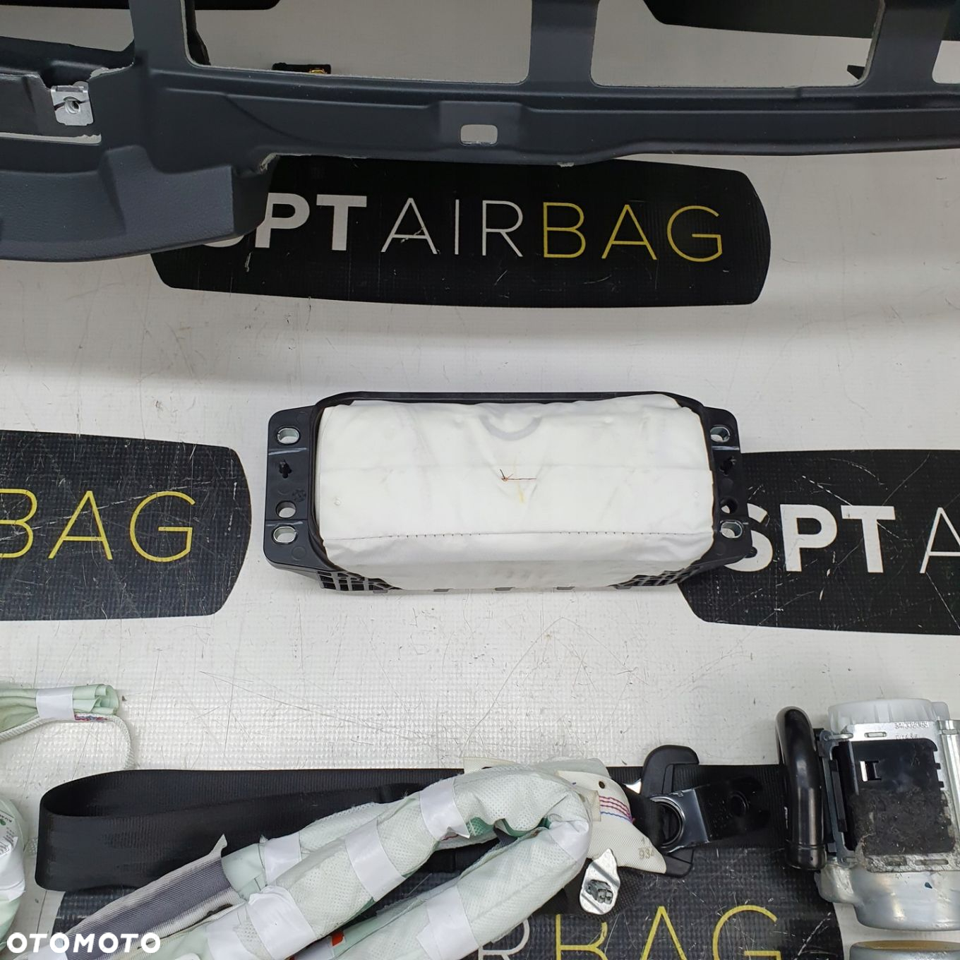 AUDI A4 B9 DESKA ROZDZIELCZA KONSOLA KOKPIT PULPIT PODUSZKI AIRBAG AIR BAG PASY KURTYNY KIT SET - 11