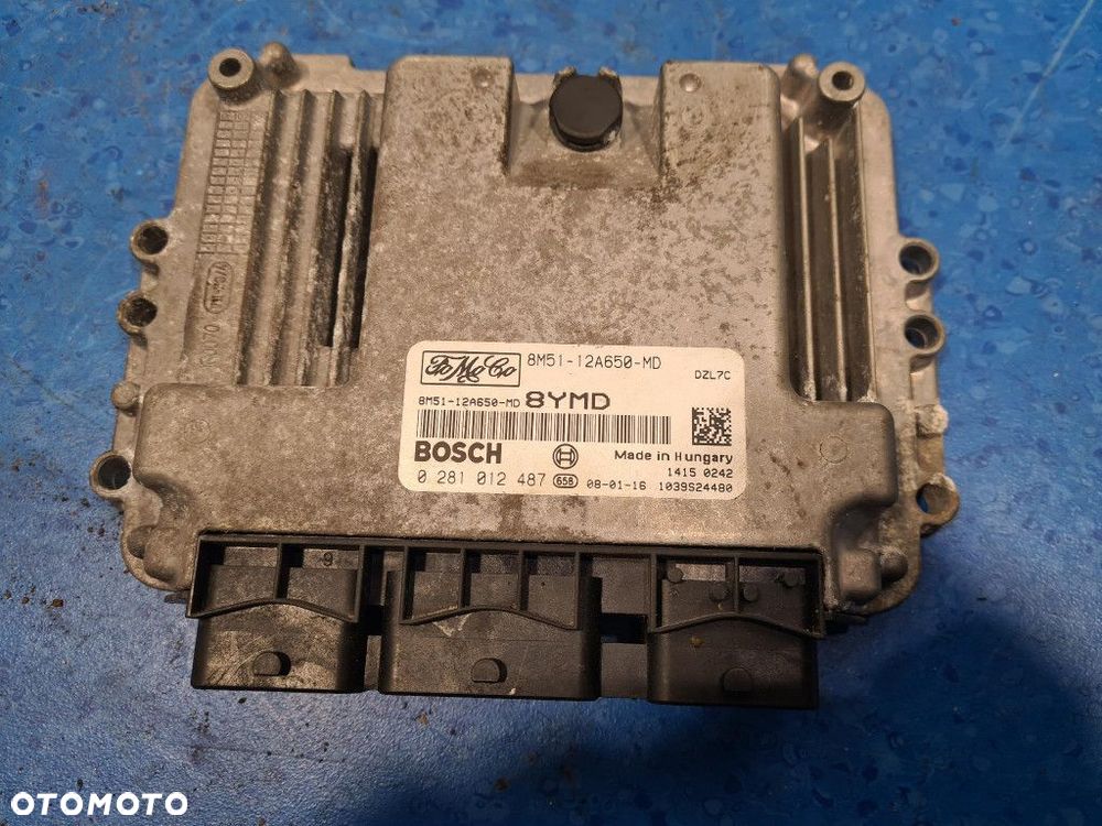 FORD C-MAX MK1 STEROWNIK SILNIKA 8M5112A650MD G8DB, G8DA, G8DD - 1