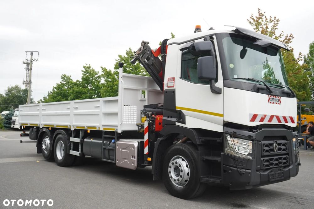 Renault C380 P6X2 E6 / 160 tys. km! / HDS Palfinger PK 19.001 SLD5 / Burtowy 19 EPAL_257876 - 14
