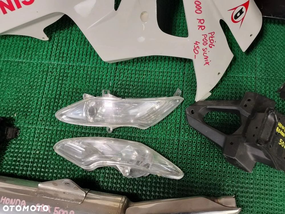 HONDA CBR 08-11r Owiewka Lampa Tłumik Pług - 10